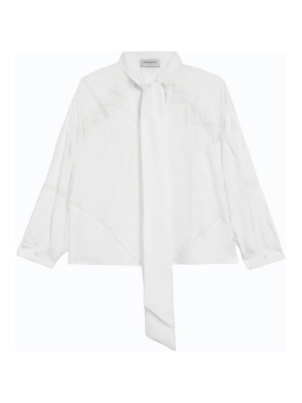 ERMANNO SCERVINO: ブラウス - ブラウス - 白