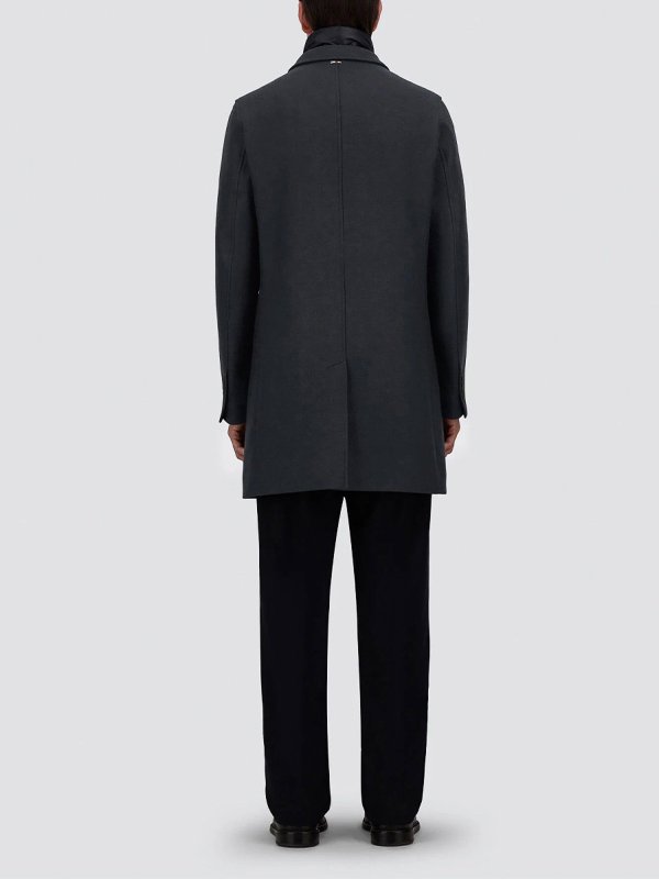 HERNO buy online ロングコート - ブルー
