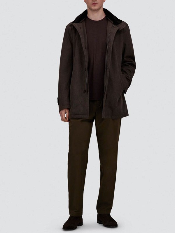 The Best Shops HERNO: ショートコート - ショートコート - ブラウン