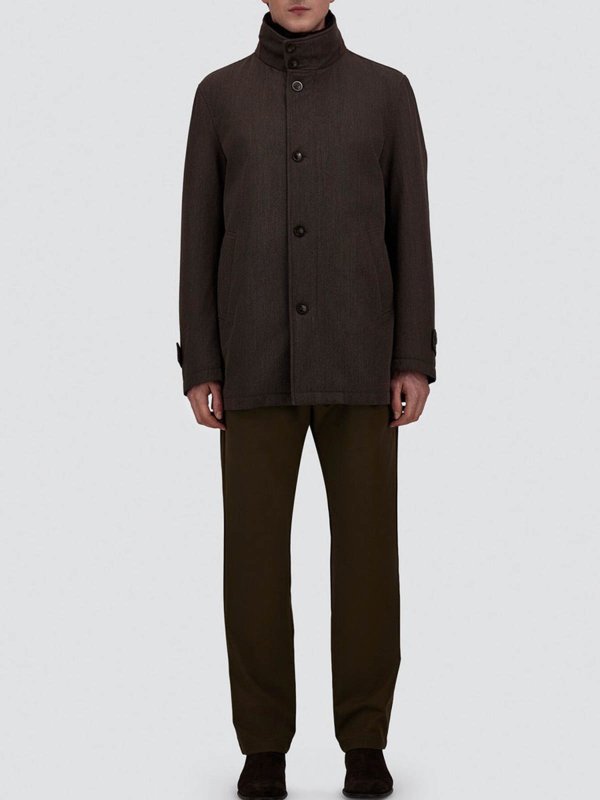 HERNO buy online ショートコート - ブラウン