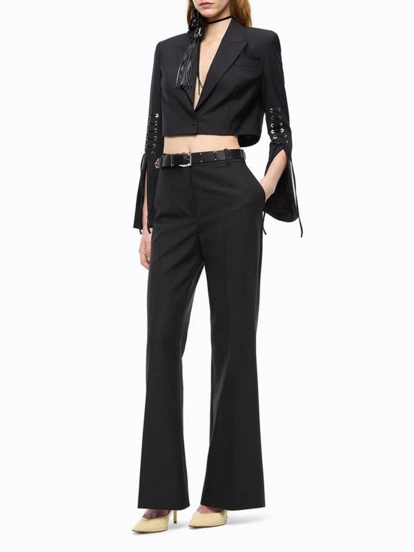 The Best Shops Pinko: ストレートジーンズ - ストレートジーンズ - 黒