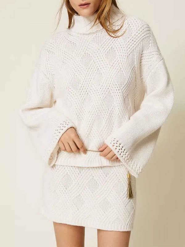 TWINSET: クルーネック online - クルーネック - 白