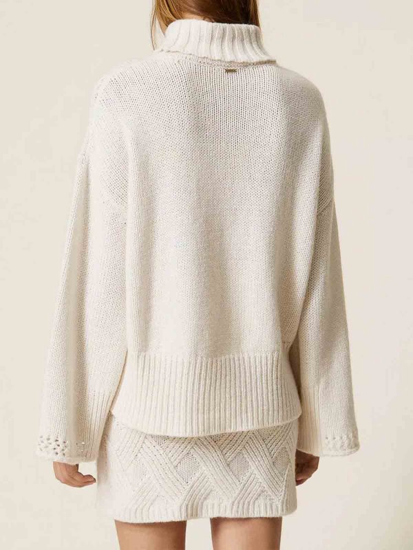 The Best Shops TWINSET: クルーネック - クルーネック - 白
