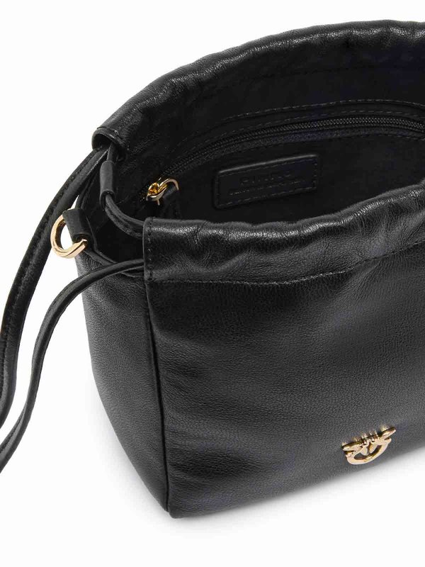 バケットバッグ - 黒 shop online: Pinko
