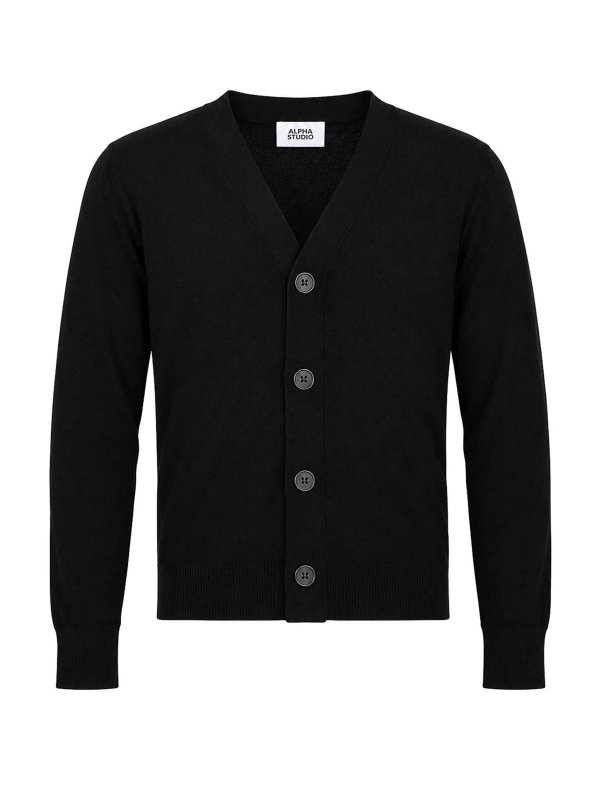 ALPHA STUDIO: cardigans - Cardigan