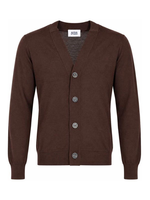 ALPHA STUDIO: cardigans - Cardigan