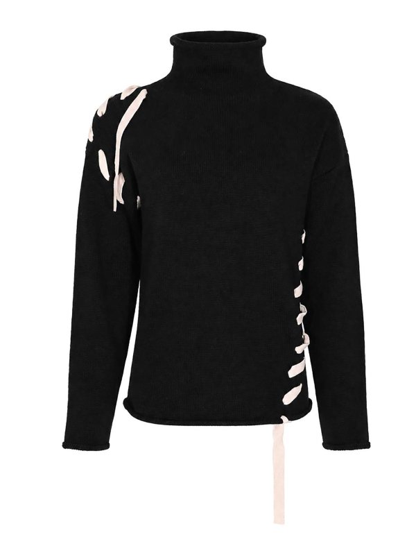 ALPHA STUDIO: Turtlenecks & Polo necks - High Neck Sweater