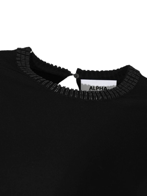 The Best Shops ALPHA STUDIO: Col en V - Pull À Col V - Noir