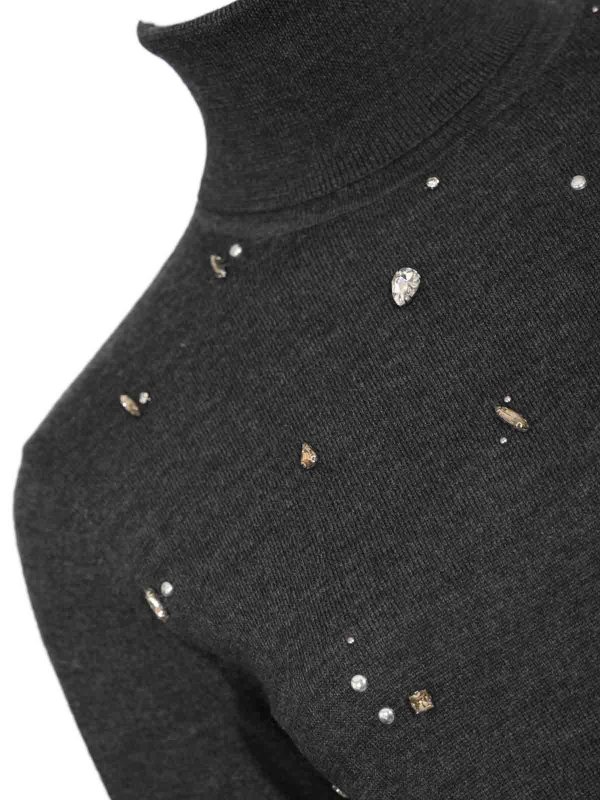 The Best Shops ALPHA STUDIO: Col roulé & Col polo - Pull Col Roulé - Gris
