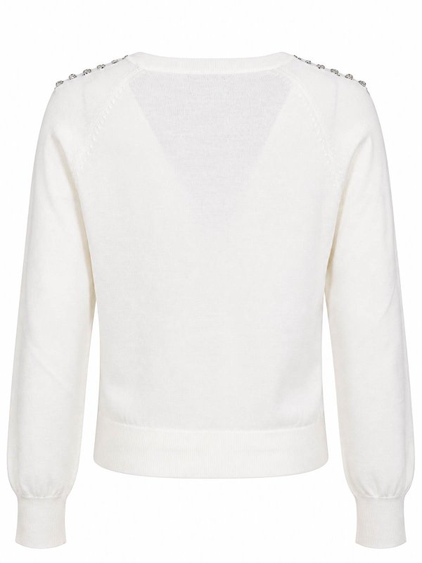 ALPHA STUDIO: crew necks online - Crew Neck Sweater