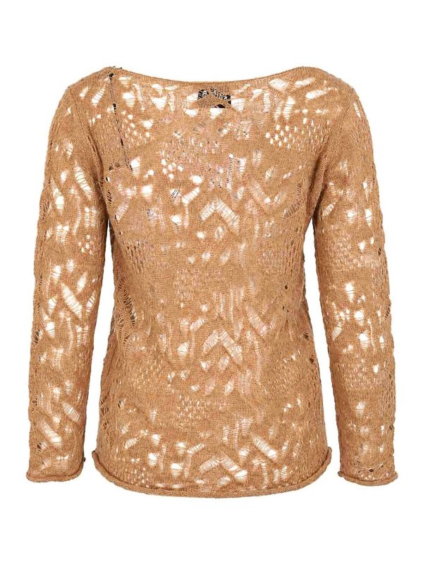 ALPHA STUDIO: Pull col rond online - Pull Col Rond - Camel