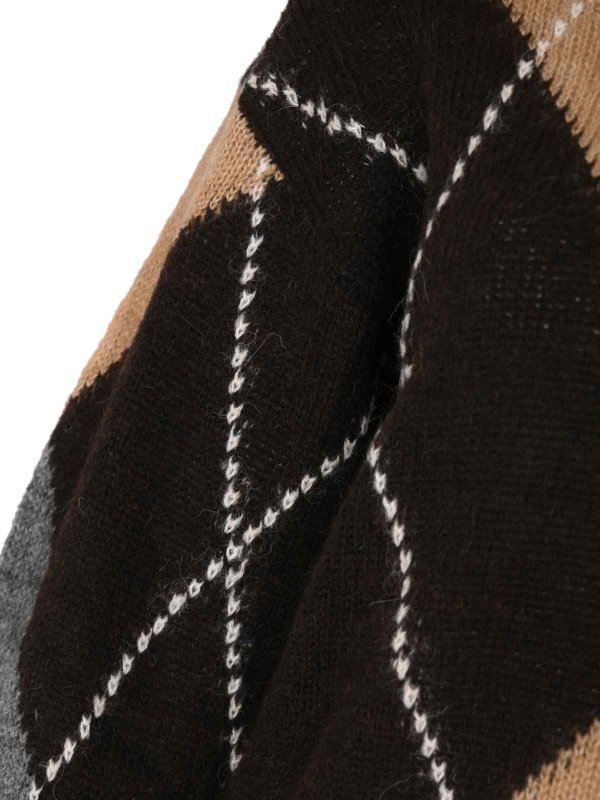 The Best Shops ALPHA STUDIO: Strickpullover mit Rundhalsausschnitt - Rundhalspullover - Bunt