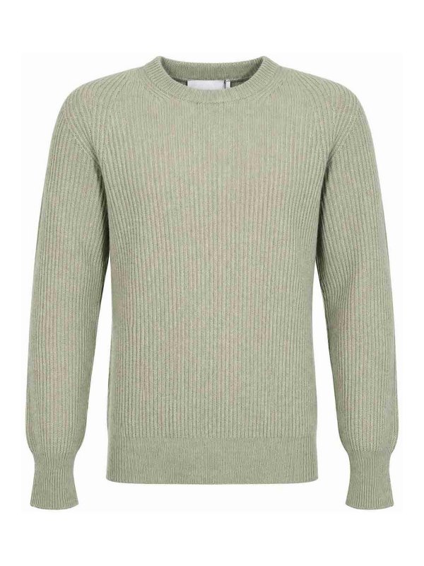 AMARANTO: Pull col rond - Pull Col Rond - Vert