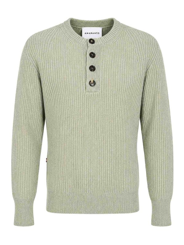 AMARANTO: crew necks - Sweater