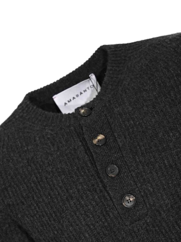 The Best Shops AMARANTO: maglia collo rotondo - Maglione