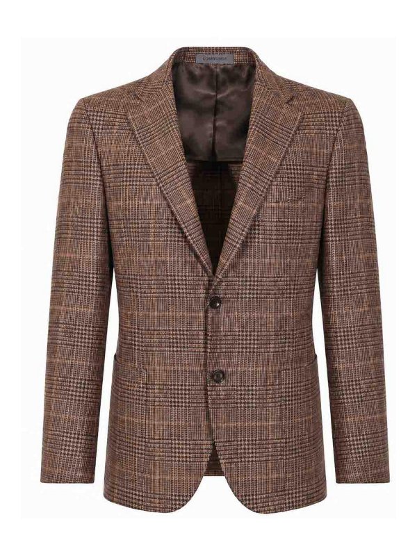 CORNELIANI: blazers - Single-breasted jacket