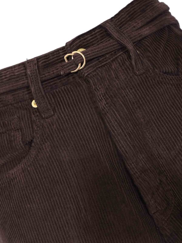 The Best Shops CYCLE JEANS: カジュアルトラウザー - カジュアルパンツ - ボルドー