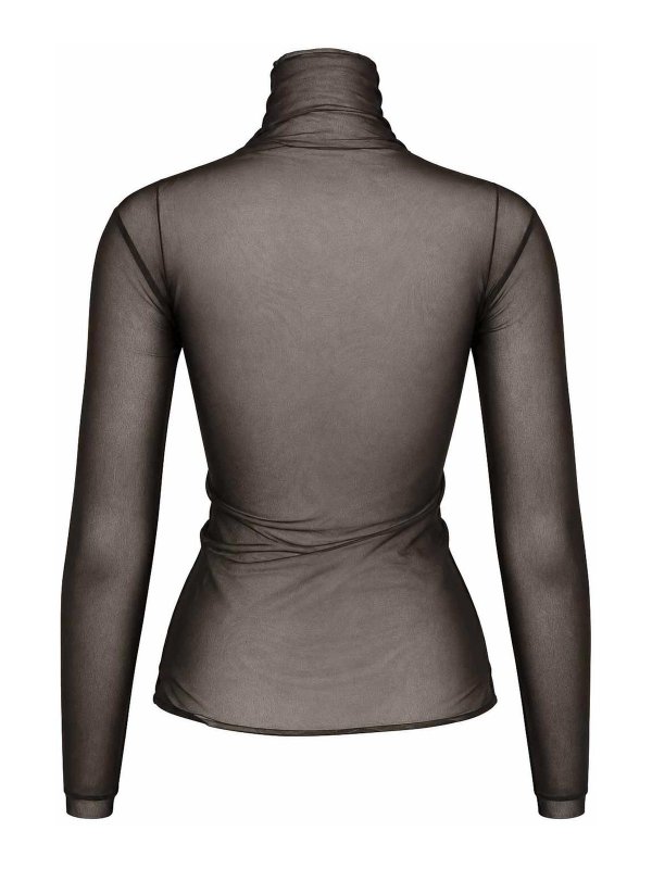 D.EXTERIOR: Col roulé & Col polo online - Pull Col Roulé - Marron
