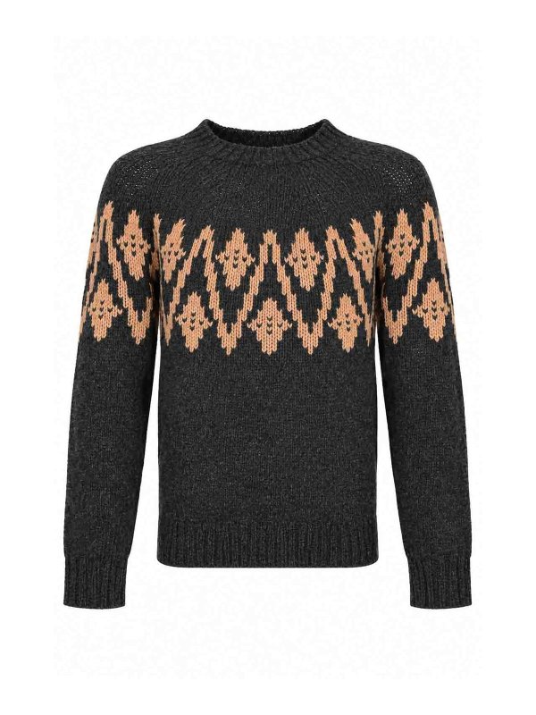 DONDUP: crew necks - Crew Neck Sweater