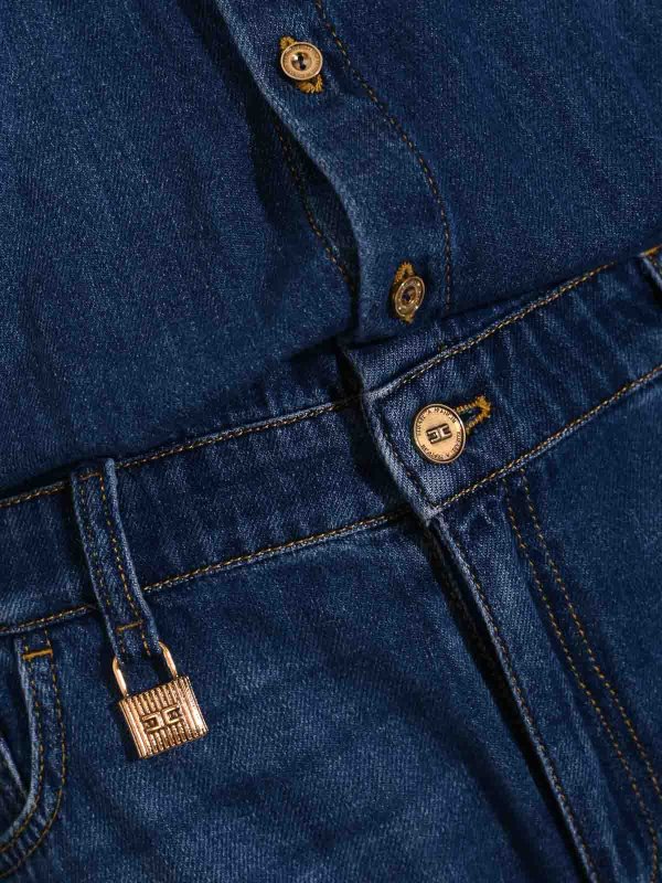 The Best Shops ELISABETTA FRANCHI: ジャンプスーツ - ジャンプスーツ - ブルー