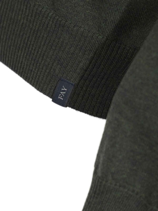 The Best Shops FAY: クルーネック - クルーネック - 緑