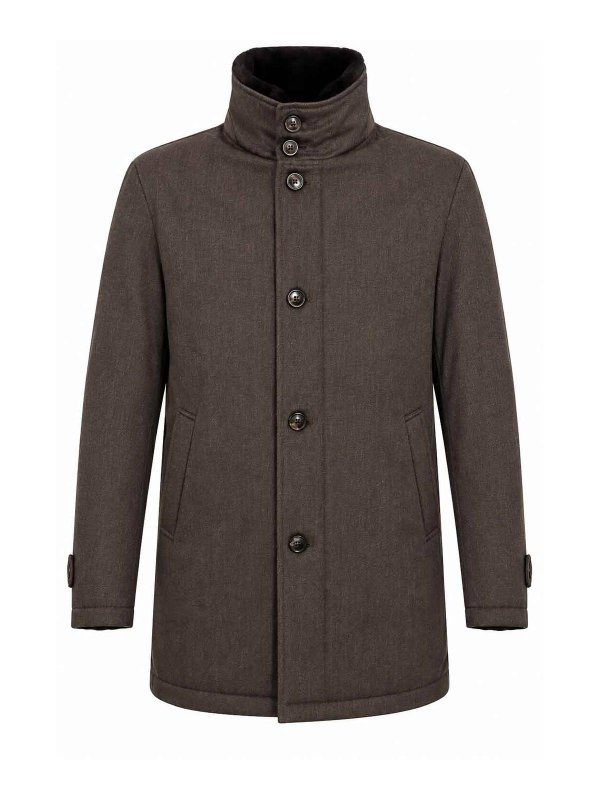HERNO: cappotti trench - Cappotto Impermeabile Corto
