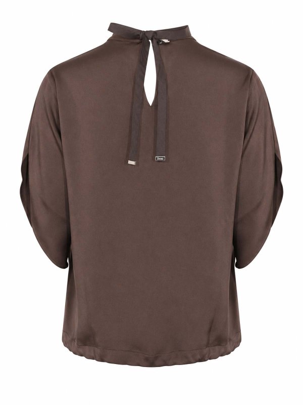 HERNO: Blusen online - Bluse - Dunkelbraun