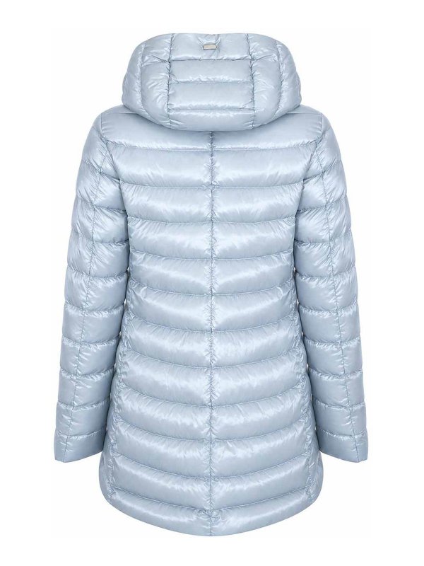 HERNO: Vestes-rembourrees online - Blouson Rembourré - Bleu Clair