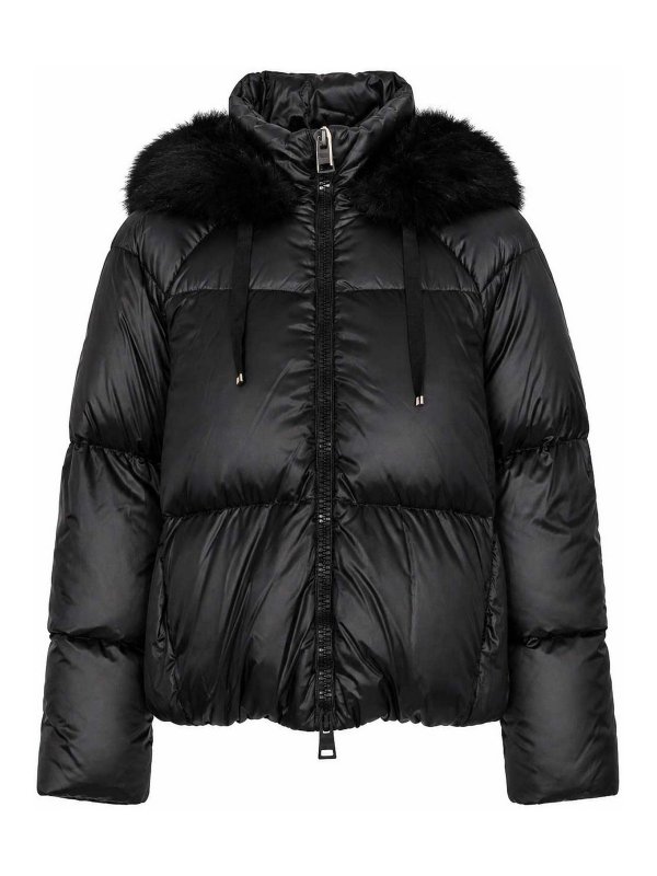 HERNO: Kurze Daunenjacken - Daunenjacke - Schwarz