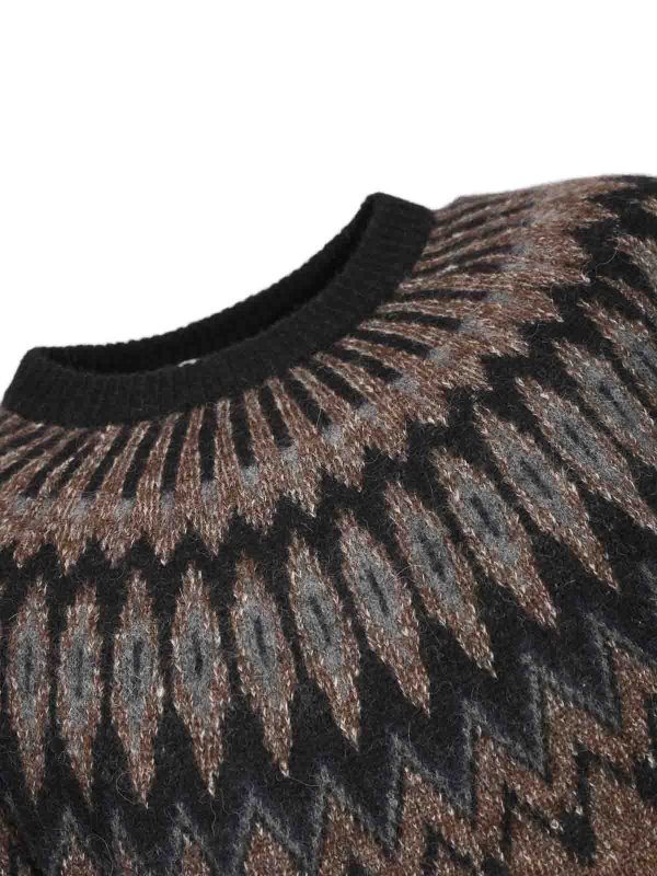 The Best Shops ROBERTO COLLINA: クルーネック - クルーネック - ダークブラウン