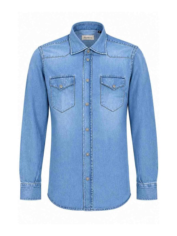 SARTORIO: Hemden - Hemd - Denim