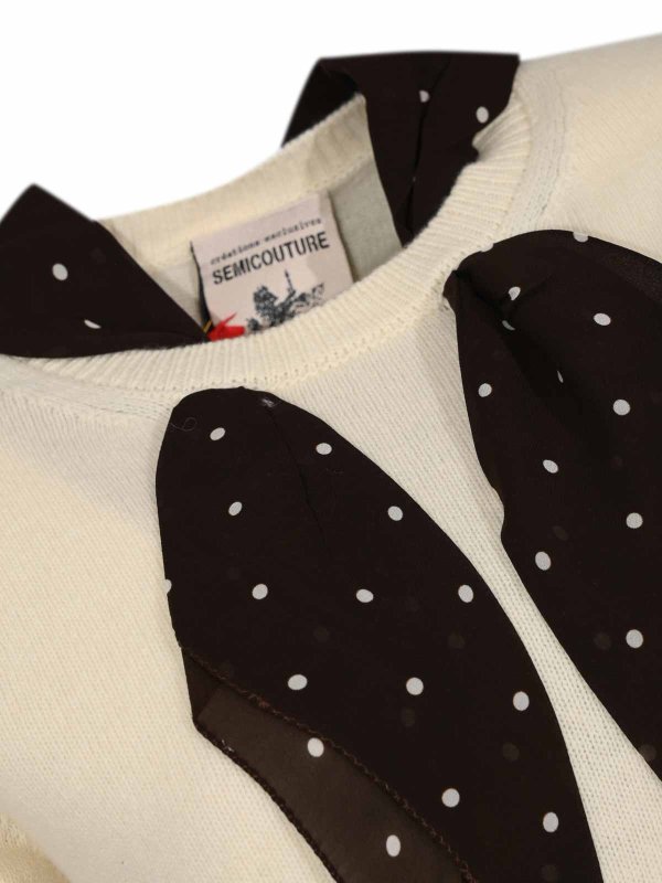The Best Shops Semicouture: クルーネック - クルーネック - マルチカラー