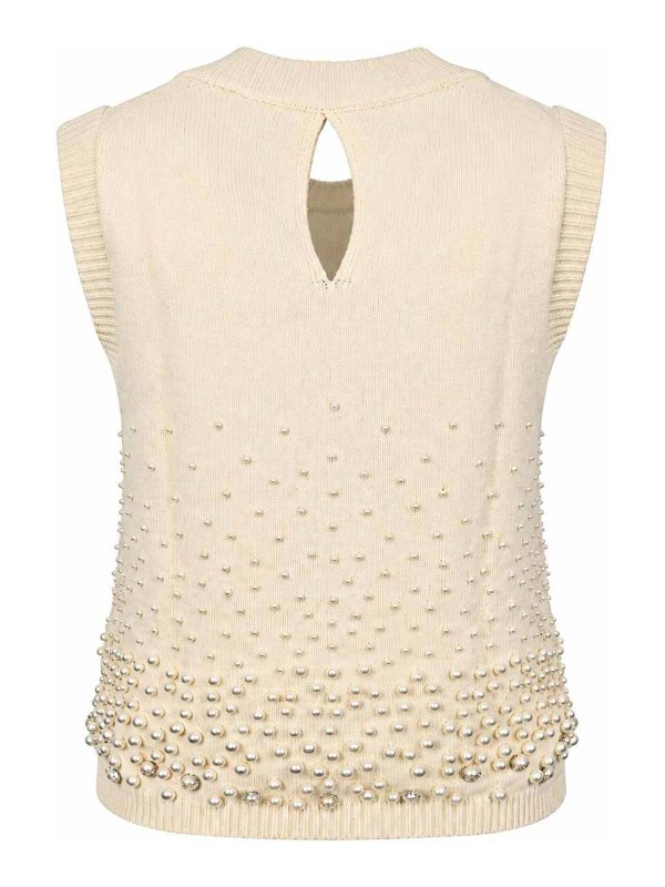 Semicouture: Chalecos  online - Chaleco - Crema