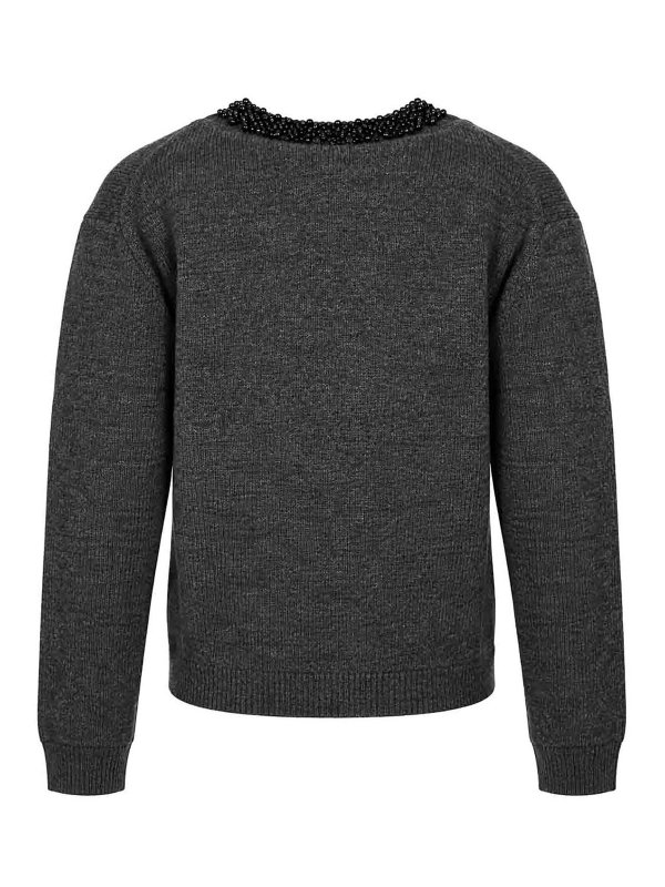 Semicouture: クルーネック online - クルーネック - グレー