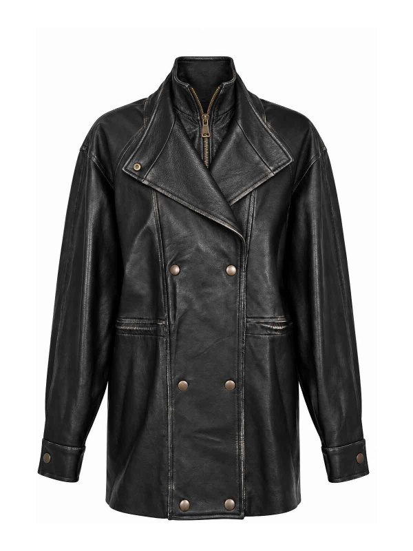 Semicouture: leather jacket - Alanis Jacket