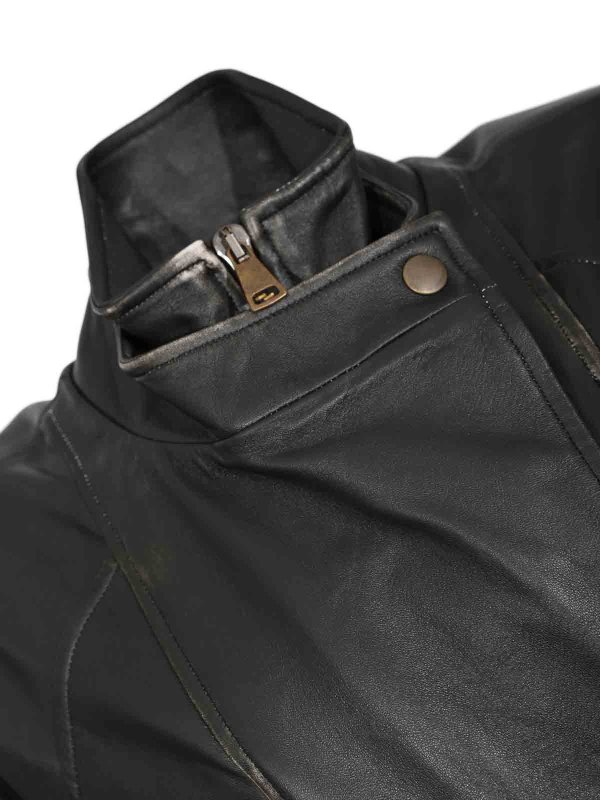 The Best Shops Semicouture: leather jacket - Alanis Jacket