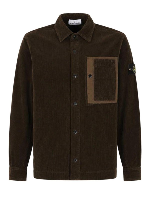STONE ISLAND: Hemden - Hemd - Grau
