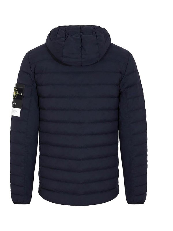 STONE ISLAND: ダウン・ハイテクジャケット online - ダウンジャケット - ダークブルー