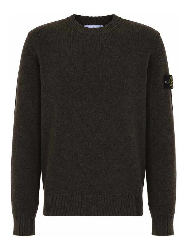 STONE ISLAND: クルーネック - クルーネック - グレー