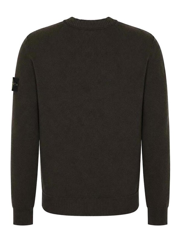 STONE ISLAND: クルーネック online - クルーネック - グレー