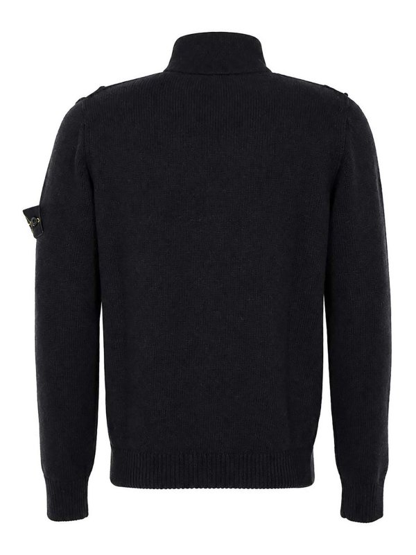 STONE ISLAND: クルーネック online - クルーネック - 黒