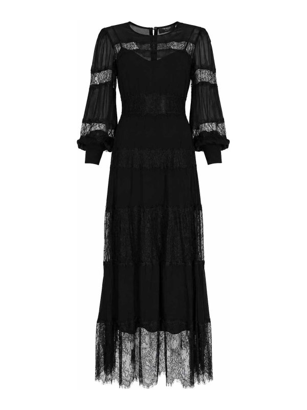 TWINSET: イブニングドレス - イブニングドレス - 黒