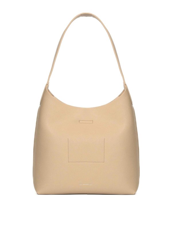 Max Mara: ショルダーバッグ - ショルダーバッグ - ベージュ