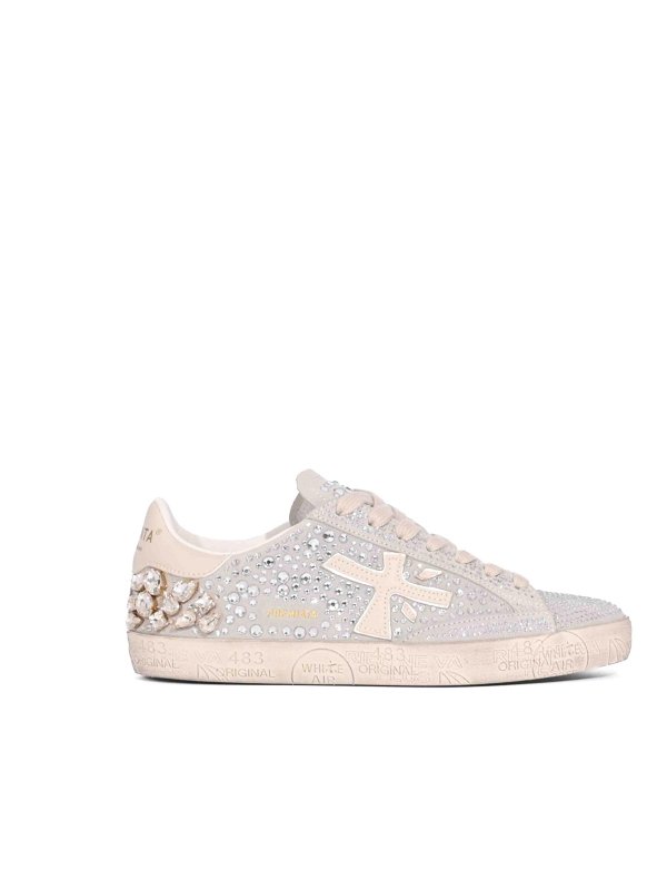 PREMIATA: Sneaker - Sneaker - Silber