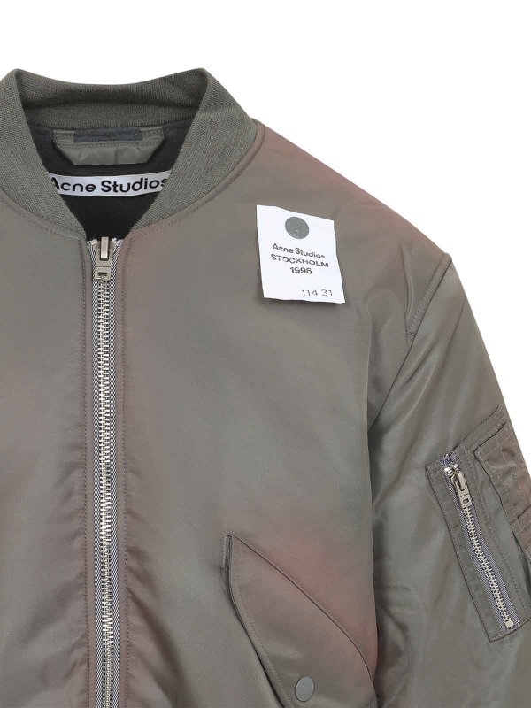 The Best Shops Acne Studios: Bombers - Bomber - Gris