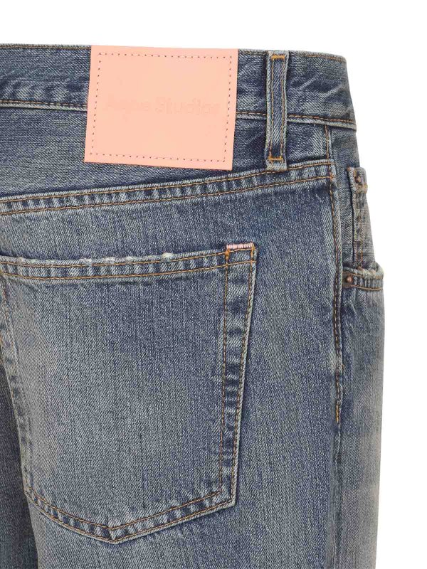 The Best Shops Acne Studios: ストレートジーンズ - ストレートジーンズ - ダークウォッシュ