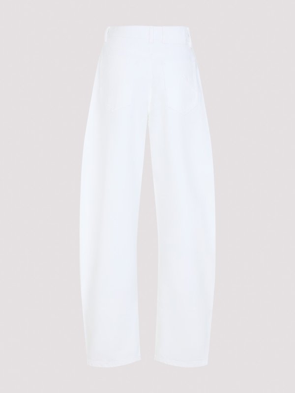 Alaïa: ストレートジーンズ online - ストレートジーンズ - 白