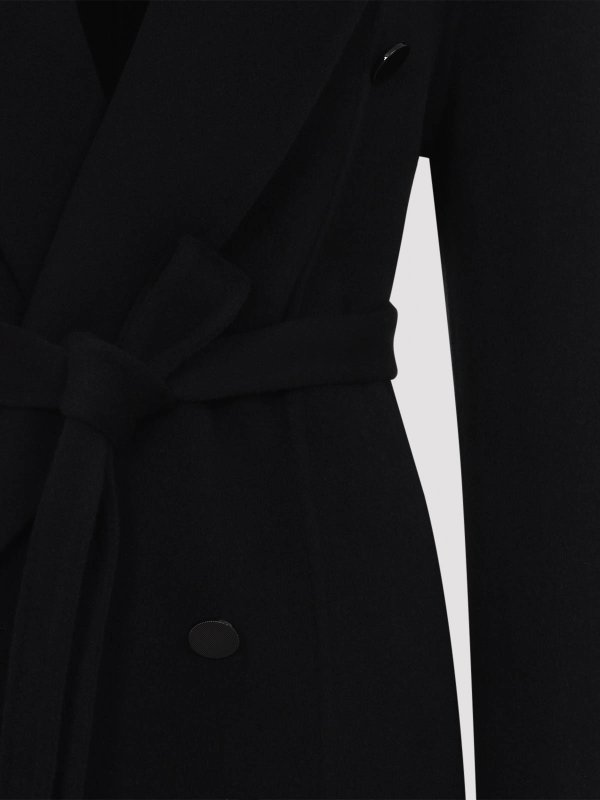 ダウンコート - 黒 shop online: ALBERTA FERRETTI