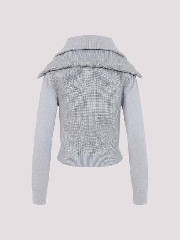 BALENCIAGA: クルーネック online - クルーネック - グレー