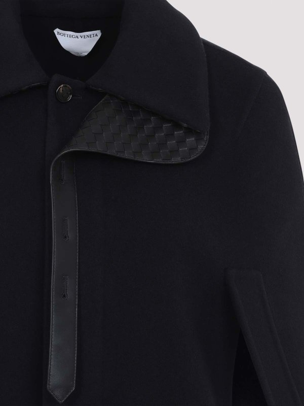 The Best Shops BOTTEGA VENETA: ニーレングスコート - 膝丈コート - ブルー